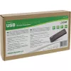 InLine multiport-voeding, oplader, 6x USB-C, PD 3.0, GaN, zwart