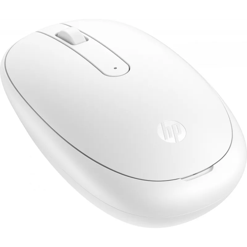 HP 240 Lunar White Bluetooth-muis, ambidexter, optisch, Bluetooth, 1600 DPI, wit