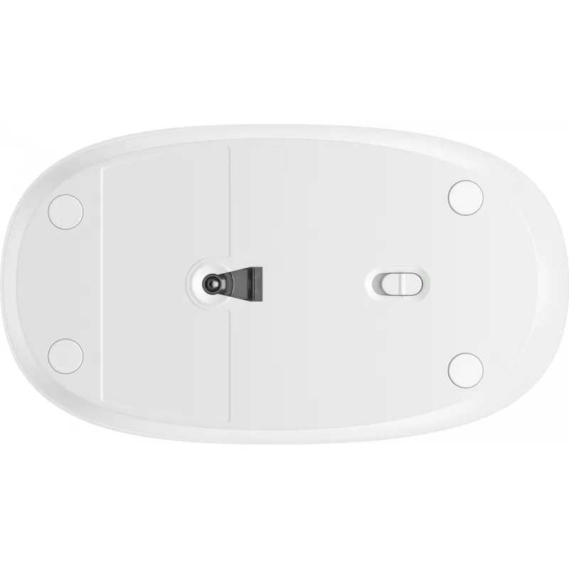 HP 240 Lunar White Bluetooth-muis, ambidexter, optisch, Bluetooth, 1600 DPI, wit