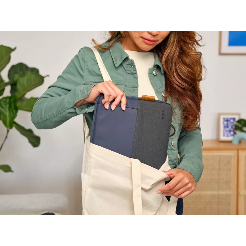 Sleeve-hoesje Trust Lisboa 33,8 cm 13,3 inch blauw