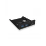 Hub ICY BOX IB-HUB1417-i3 zwart