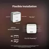 Smart Home dubbelrelais-module, Aqara DCM-K01, 2-kanaals aansturing