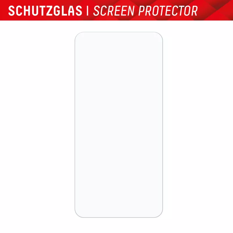 Displex Smart Glass (9H) voor Samsung Galaxy S24/S25, montagesticker, onbreekbaar