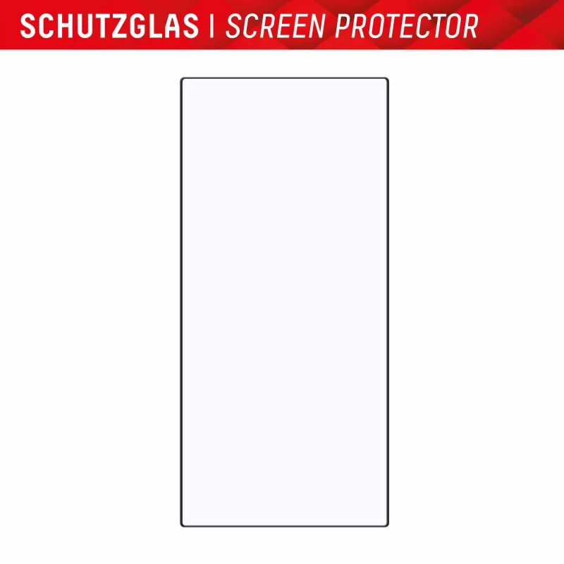 Displex Full Cover Screen Protector (10H) voor Samsung Galaxy S24 Ultra, Eco-montageframe, Full Cover