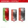 Displex displayschermfolie + hoesje voor Samsung Galaxy S23 FE, Eco-montageframe, krasvast