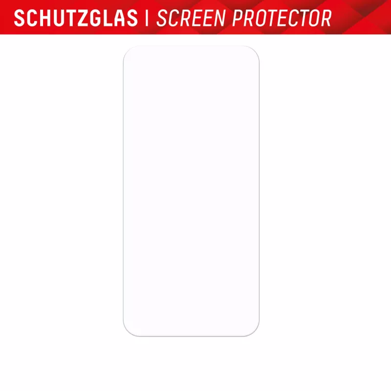 Displex displayschermfolie + hoesje voor Samsung Galaxy S23 FE, Eco-montageframe, krasvast