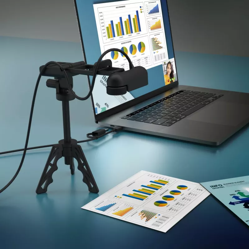 j5create JVU250 HD webcam met automatische en handmatige focusschakelaar