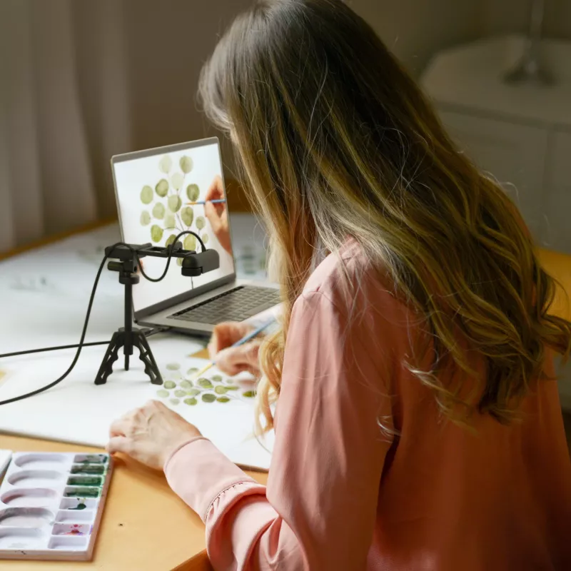 j5create JVU250 HD webcam met automatische en handmatige focusschakelaar