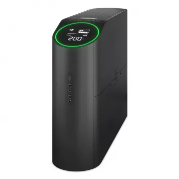 APC Back-UPS Pro BGM2200B-GR - 2200VA/1320W, 4x Schuko & 2x C13 stopcontacten, 3x USB-oplader, USB-data-aansluiting