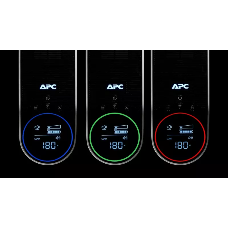 APC Back-UPS Pro BGM2200B-GR - 2200VA/1320W, 4x Schuko & 2x C13 stopcontacten, 3x USB-oplader, USB-data-aansluiting