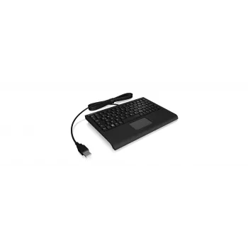 KeySonic ACK-3410 (DE) toetsenbord office USB QWERTZ Duits zwart