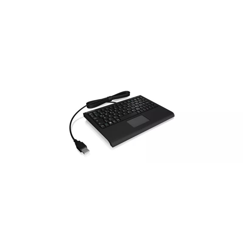 KeySonic ACK-3410 (DE) toetsenbord office USB QWERTZ Duits zwart