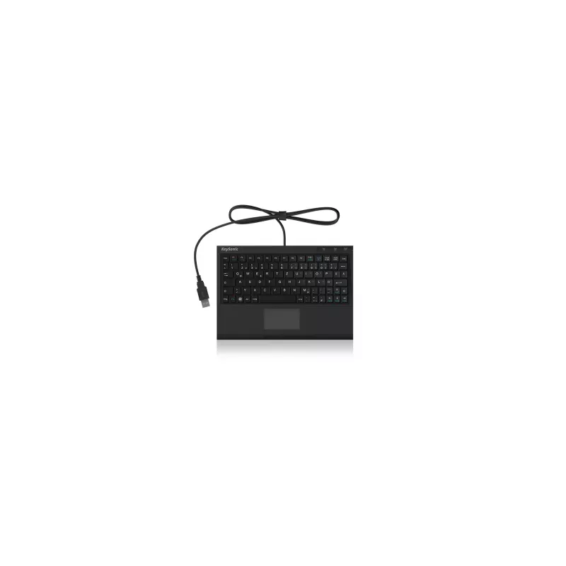 KeySonic ACK-3410 (DE) toetsenbord office USB QWERTZ Duits zwart