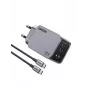 Ugreen 25871 mobiele oplader universeel grijs AC-snelladen indoor