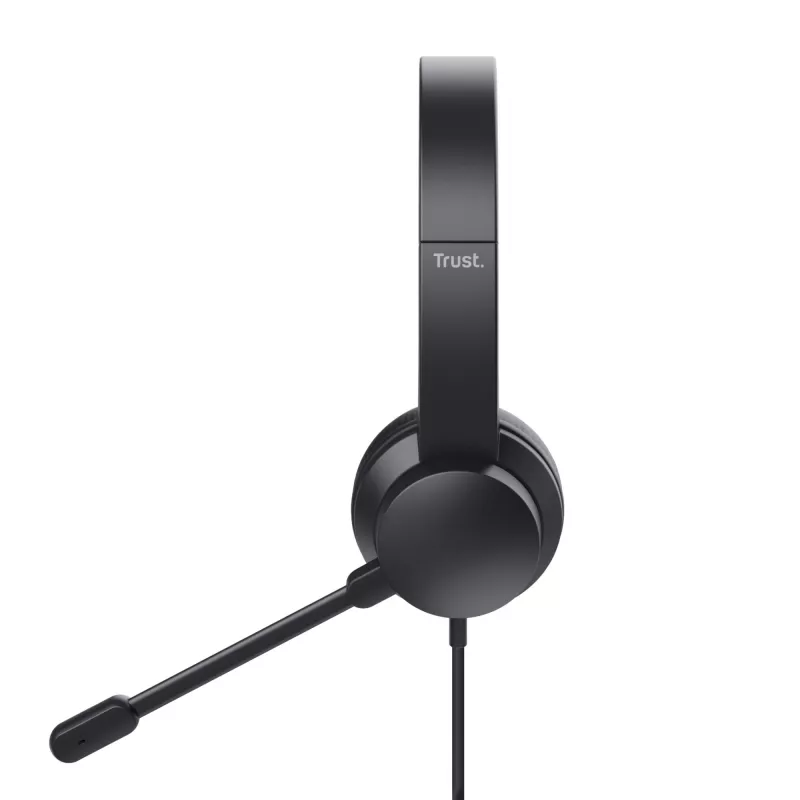 Trust Ayda headset bedrade headset hoofdband gesprekken/muziek zwart
