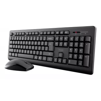 Trust Primo toetsenbord muis inbegrepen office RF draadloos QWERTZ Duits zwart