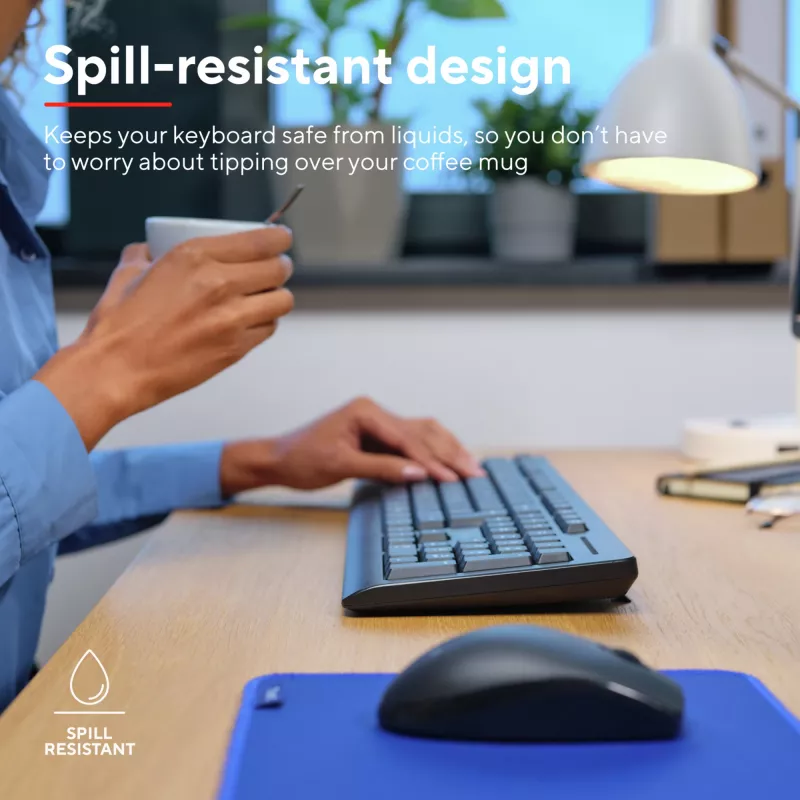 Trust Primo toetsenbord muis inbegrepen office RF draadloos QWERTZ Duits zwart