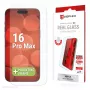 Displex displayschermfolie (10H) voor Apple iPhone 16 Pro Max, Eco montageframe, krasbestendig