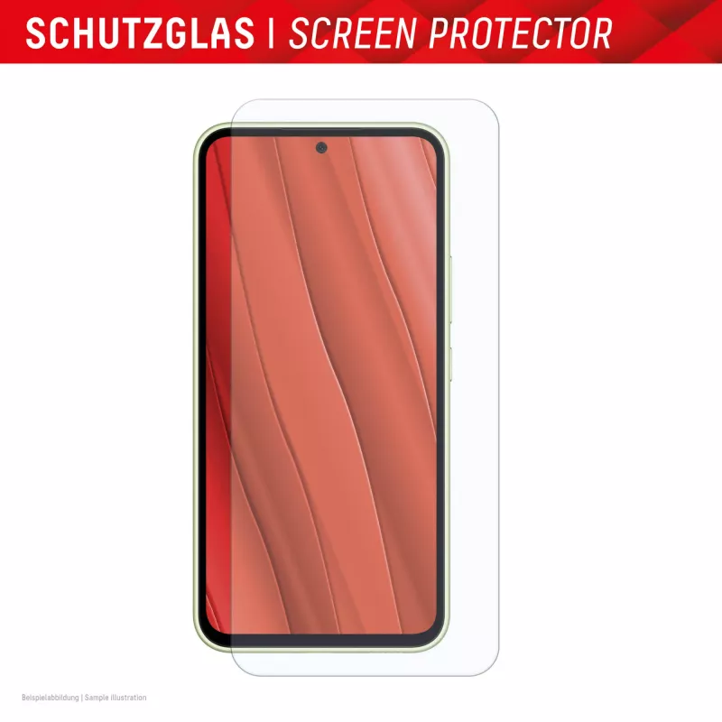 Displex smart glass (9H) voor Samsung Galaxy A36/A56, montagesticker, onbreekbaar