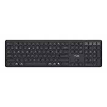 Trust Vaiya toetsenbord thuis/kantoor RF draadloos + Bluetooth QWERTZ Duits zwart