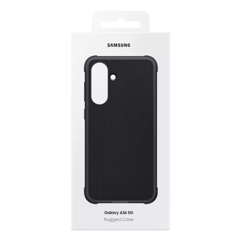 Samsung EF-RA366 rugged hoesje voor Galaxy A36, zwart