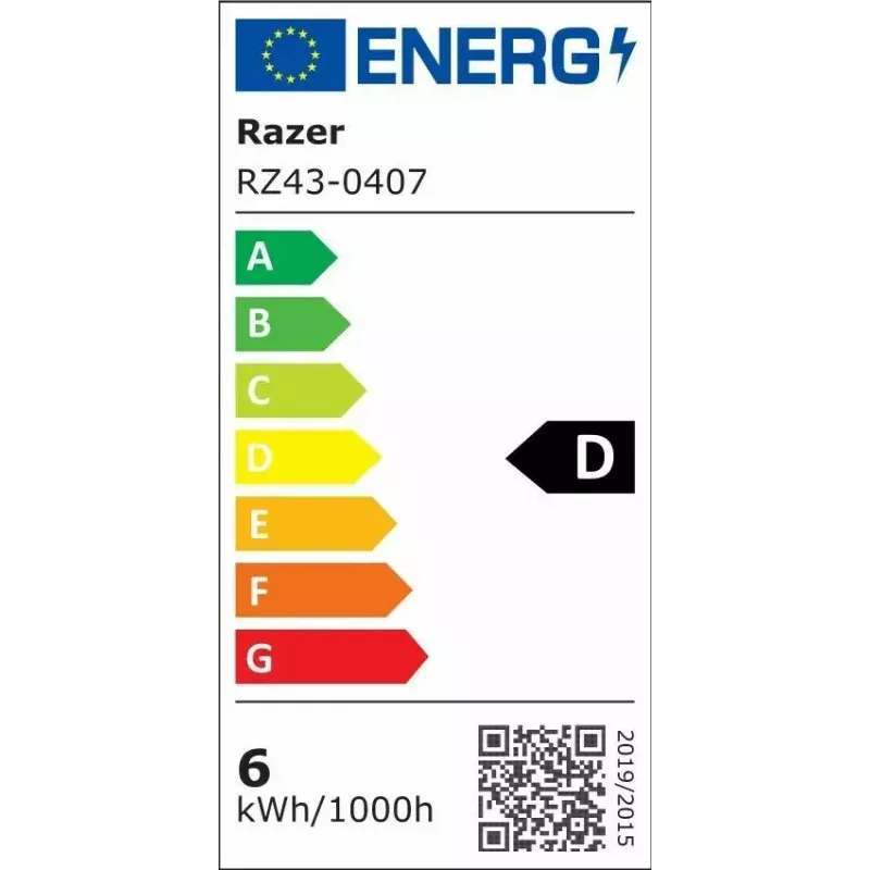 Tafellamp Razer Aether RZ43-04070100-RGWB RGB instelbare helderheid