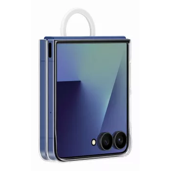 Beschermhoes voor Samsung Galaxy Z Flip7 van Samsung — transparant, model EF-QF766CTEGWW