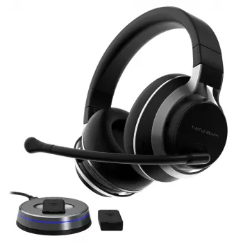 Turtle Beach Stealth Pro multiplatform draadloze active noise-cancelling Bluetooth gaming-headset voor PS5, PS4, PC