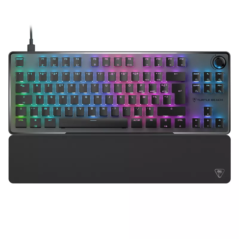 Turtle Beach Vulcan II TKL Pro toetsenbord gaming USB AZERTY Duits Zwart