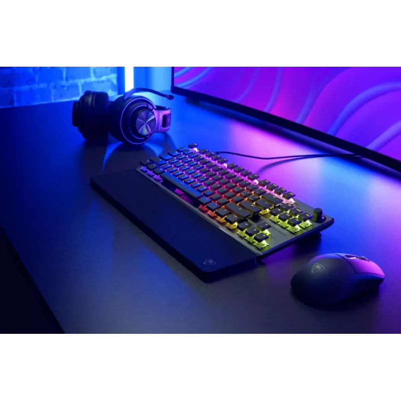 Turtle Beach Vulcan II TKL Pro toetsenbord gaming USB AZERTY Duits Zwart