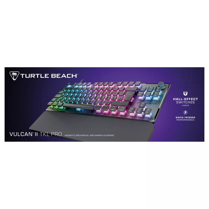 Turtle Beach Vulcan II TKL Pro toetsenbord gaming USB AZERTY Duits Zwart