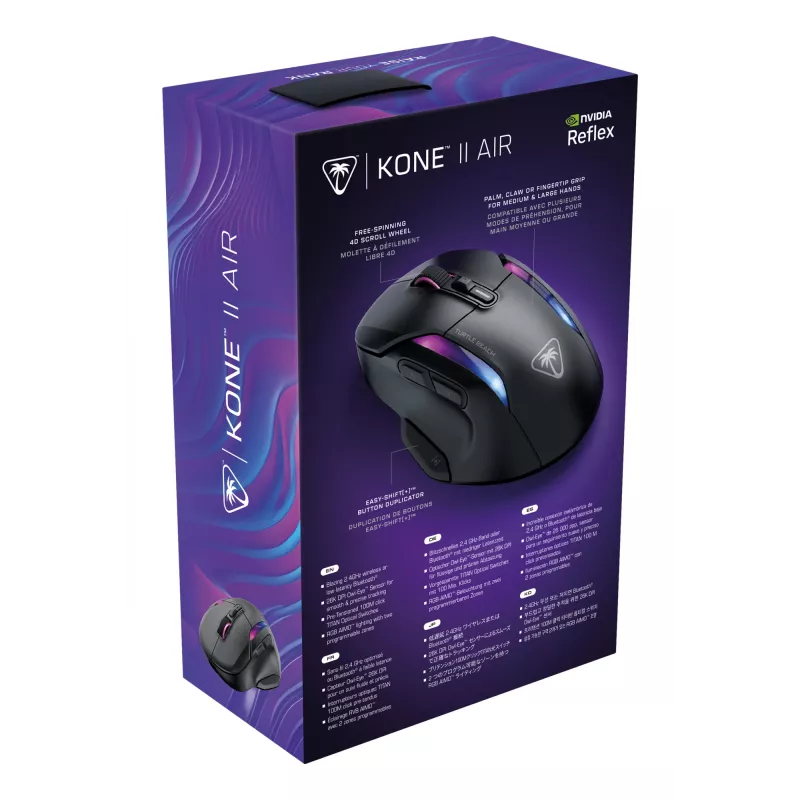 Muis Turtle Beach Kone II Air RF draadloos + Bluetooth