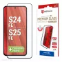 Displex Premium displayschermfolie (Full Cover, 10H) voor Samsung Galaxy S25 FE/S24 FE, Eco montageframe, Full Cover
