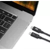 Thunderbolt-kabel OWC OWCCBLTB4C2.0M 2m 40 Gbit/s Zwart