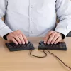 R-Go Tools Ergonomic toetsenbord R-Go Split Break v2 with break software, ergonomisch split toetsenbord, QWERTZ (DE), Wired, zwart