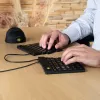 R-Go Tools Ergonomic toetsenbord R-Go Split Break v2 with break software, ergonomisch split toetsenbord, QWERTZ (DE), Wired, zwart