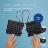 R-Go Tools Ergonomic toetsenbord R-Go Split Break v2 with break software, ergonomisch split toetsenbord, QWERTZ (DE), Wired, zwart