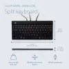 R-Go Tools Ergonomic toetsenbord R-Go Split Break v2 with break software, ergonomisch split toetsenbord, QWERTZ (DE), Wired, zwart