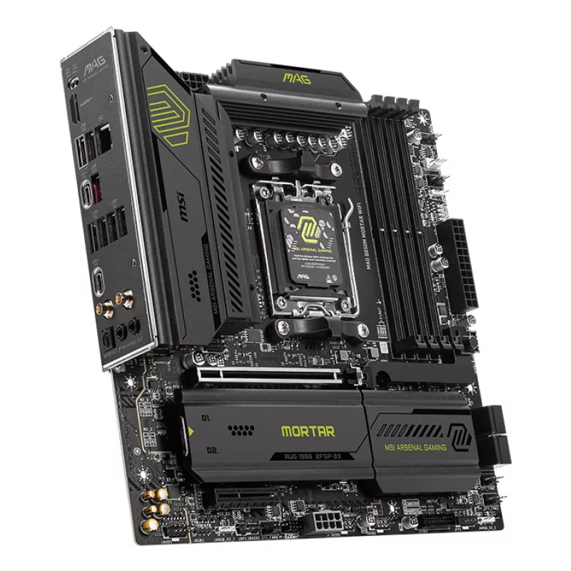 MSI MAG B850M MORTAR WIFI Moederbord AMD B850 Socket AM5 micro ATX