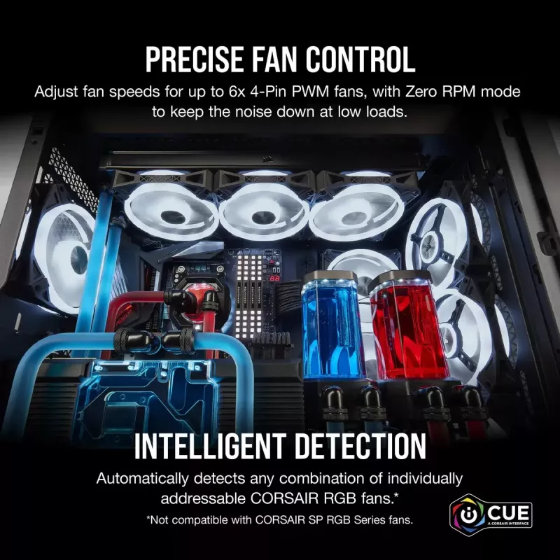 Ventilatorsnelheidsregelaar Corsair iCUE Commander Core XT