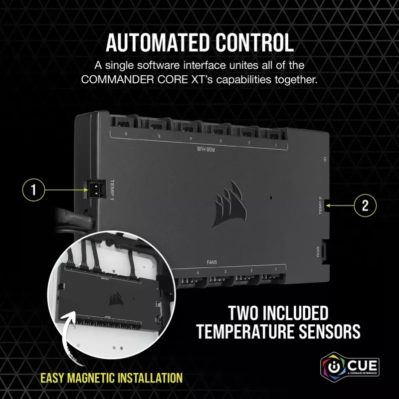 Ventilatorsnelheidsregelaar Corsair iCUE Commander Core XT