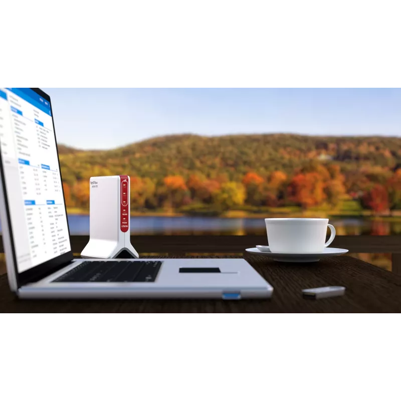 FRITZ!Box 6820 LTE draadloze router Gigabit Ethernet single-band (2,4 GHz) 4G wit