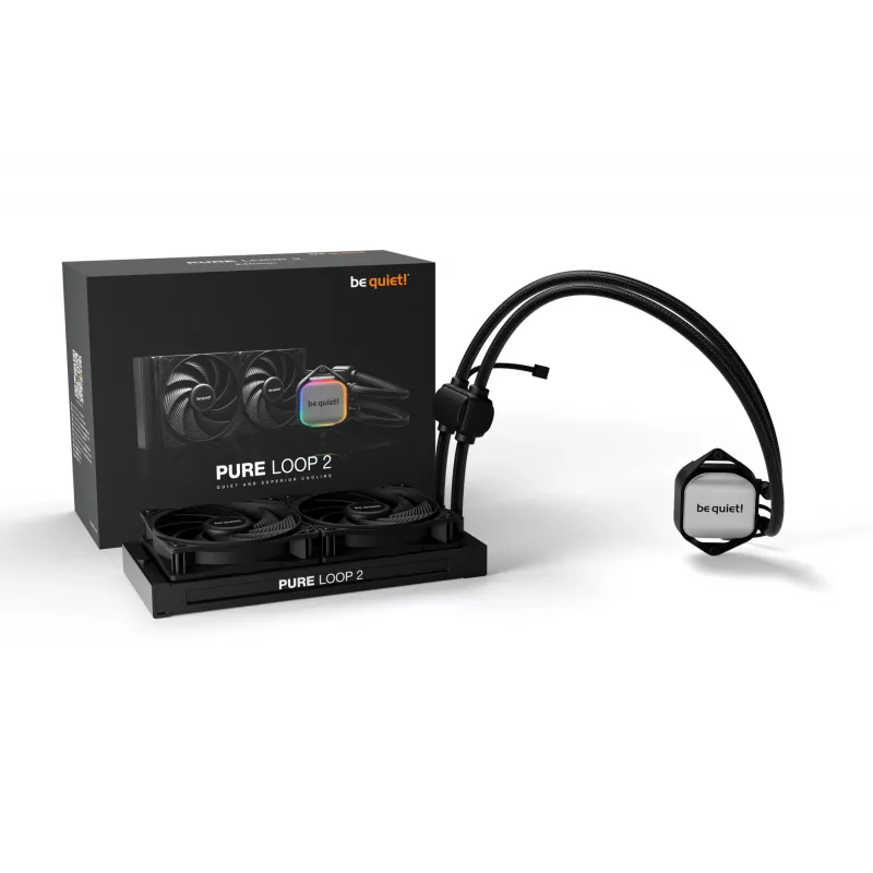 be quiet! Pure Loop 2 | 240mm Processor All-in-One-vloeistofkoeler 12 cm zwart 1 stuks