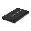 HDD/SSD-behuizing QOLTEC 51861 voor 2,5-inch SATA3-schijven, USB 3.0, zwart