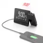 Hama Plus Charge digitale wekker zwart