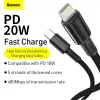 Lightning-kabel Baseus CATLGD-A01 2m zwart