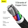 Lightning-kabel Baseus CATLGD-A01 2m zwart