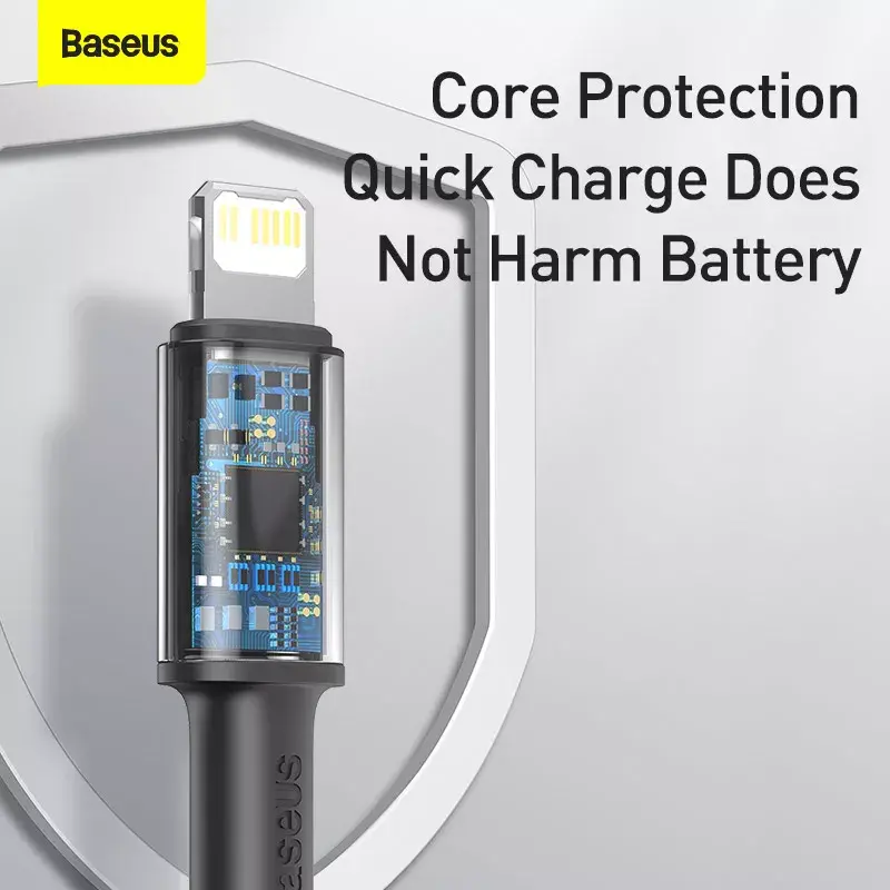 Lightning-kabel Baseus CATLGD-A01 2m zwart