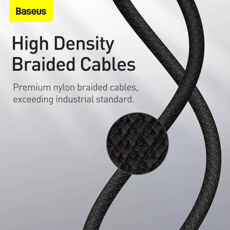 Lightning-kabel Baseus CATLGD-A01 2m zwart