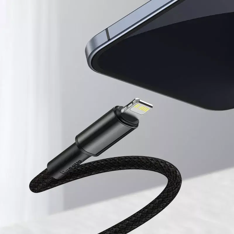 Lightning-kabel Baseus CATLGD-A01 2m zwart